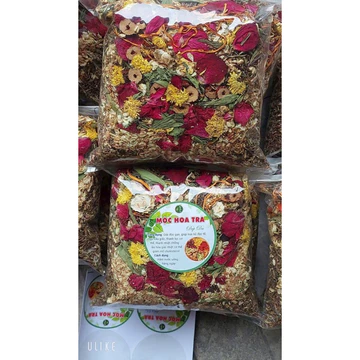 Trà thảo mộc sapa-hoa trà giải độc mát gan ngủ ngon(1ky) spa dưỡng dinh dùng đẹp ra(10vị thảo mộc trà)