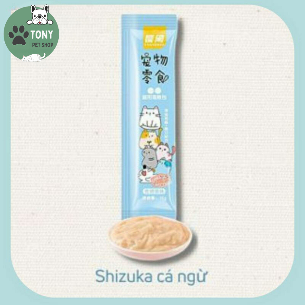 Súp thưởng shizuka cho mèo đủ vị , 100 thanh