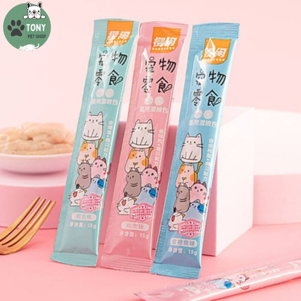 Súp thưởng shizuka cho mèo đủ vị , 100 thanh