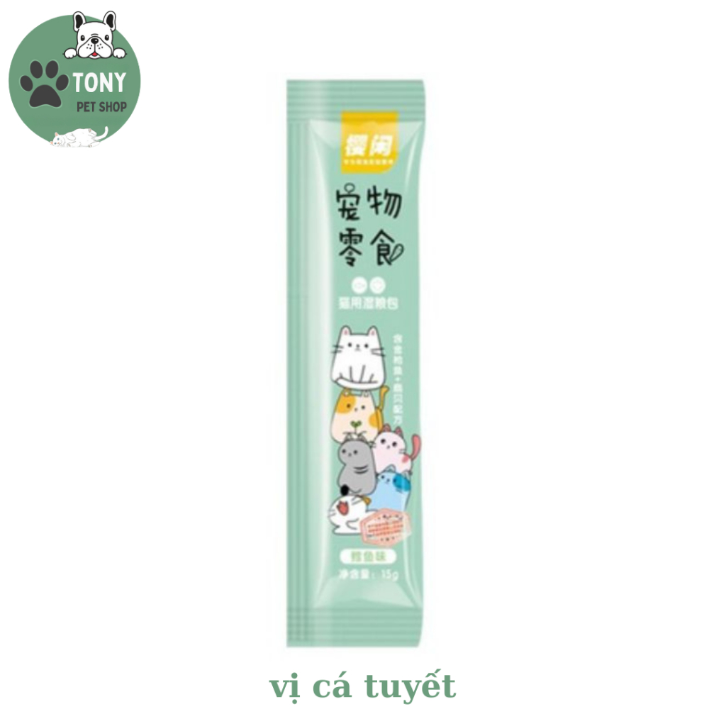 Súp thưởng shizuka cho mèo đủ vị , 100 thanh