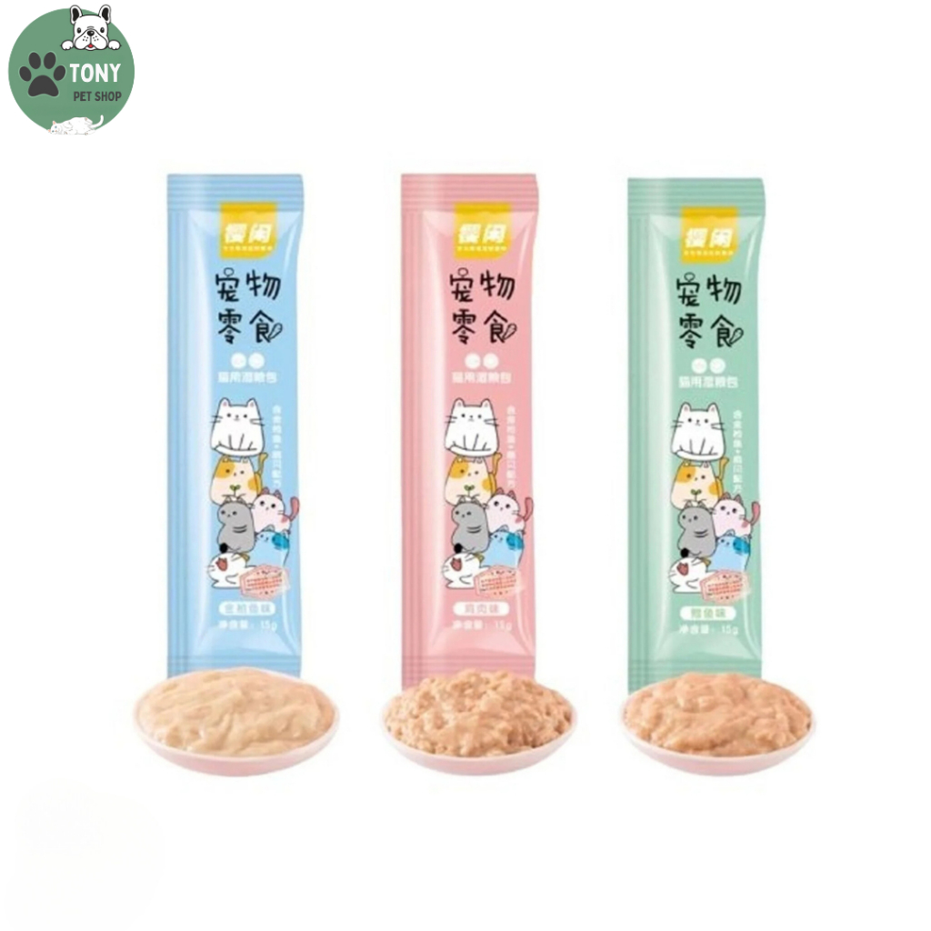 Súp thưởng shizuka cho mèo đủ vị , 100 thanh