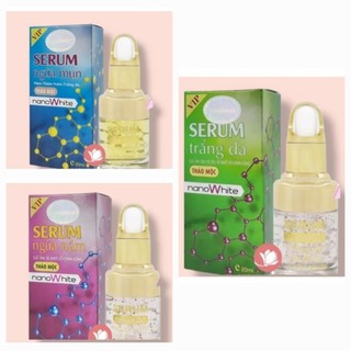 Serum NaNo White 20ml Có 3 Công dụng Cho Khách Lựa Chọn
