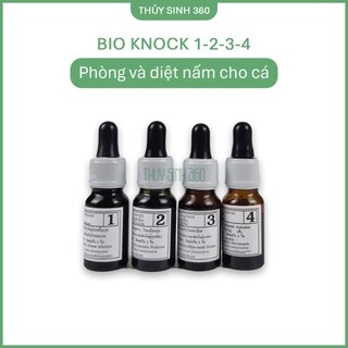 Bio Knock Thái Lan - Dành Cho Cá Cảnh Nấm, Xù Vẩy, Thối Thân - Khử Trùng Hồ Cá