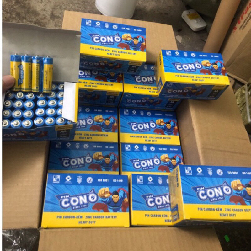 Pin Con Ó Siêu Nhân 40 Viên 2A Hàng Chính Hãng Nhập Khẩu | Shopee Việt Nam