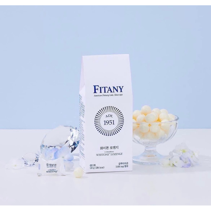 Viên ngậm GLUTATHIONE truyền trắng FITANY