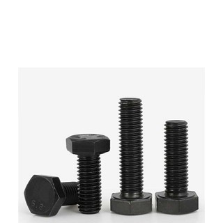 (Đen 8.8)  M8,M10,M12, M14,M16 Bulong lục giác ngoài đen M8-M16 cấp bền 8.8