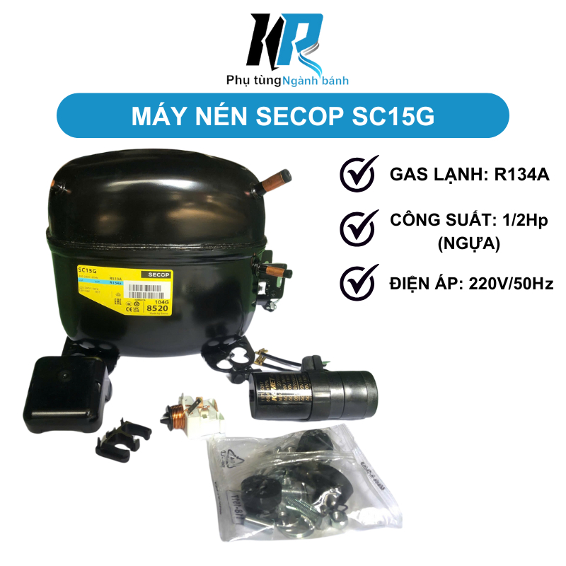 Máy Nén Danfoss SC15G 1/2 HP HÀNG CHÍNH HÃNG | Shopee Việt Nam