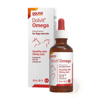 Dolvit Omega 50ml – Omega 3-6 Đậm Đặc, Giảm Rụng Lông, Hỗ Trợ Da Khỏe Cho Chó Mèo