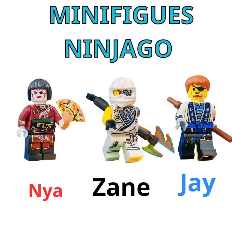 [ Có Sẵn ] Đồ chơi mô hình nhân vật Zane Tuarnament - Jay Future - Nya ...