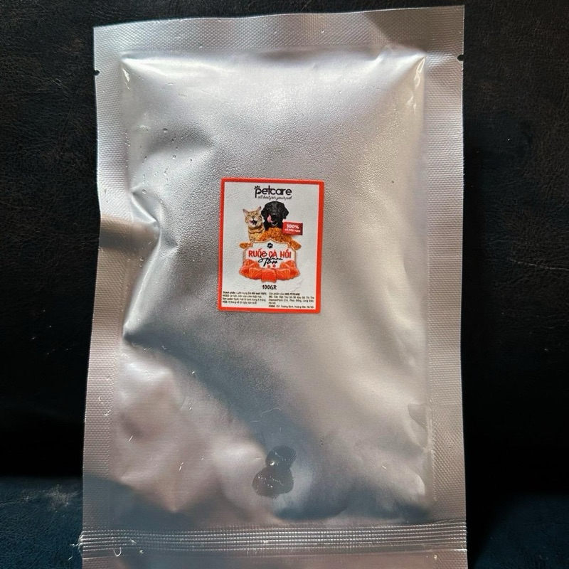 Ruốc Cá Hồi 100gr ăn liền tiện lợi, tăng cường đề kháng thơm ngon