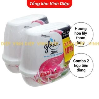 1 Hộp Sáp GLADE Sáp Thơm Hương Hoa Lài 180g