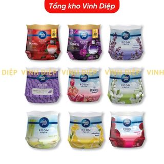 Sáp thơm phòng huyền bí  Hương Thư Giãn/ Oải Hương/ Downy/ Hoa Tươi/ Sả/ Hoa Hồng/ Chanh Hộp 180G