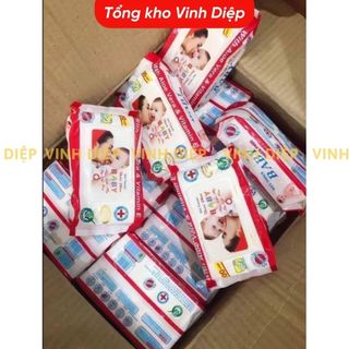 Khăn ướt baby Phú Đạt combo 5 gói