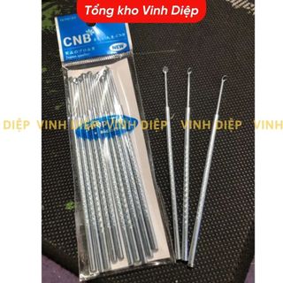 Que sắt ngoáy tai 1 gói 10 chiếc Que Lấy Ráy Tai Inox Không Rỉ