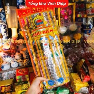 Combo 3 Bó Hương trầm Thu Hiền (1 bịch 10thẻ-mỗi thẻ 18que×38cm)