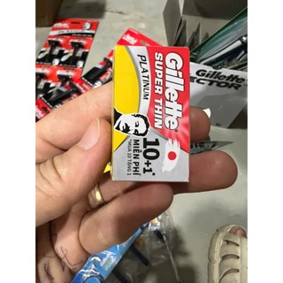 Dao cạo Gillette cán đen lưỡi thay thế Dạo cạo râu Gillette Super Thin