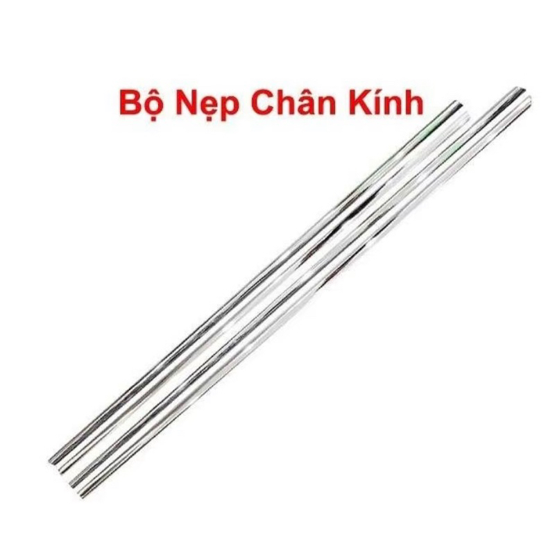 Nẹp viền chân kính, cong kính xe Accent 2018-2023, 2024 inox sáng bóng hàng cao cấp