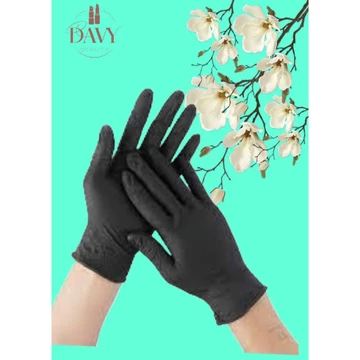 Găng Tay Đen Không Bột, Bao Tay Y Tế,Găng Tay Cao Su Đen ( 1 hộp /100 chiếc)