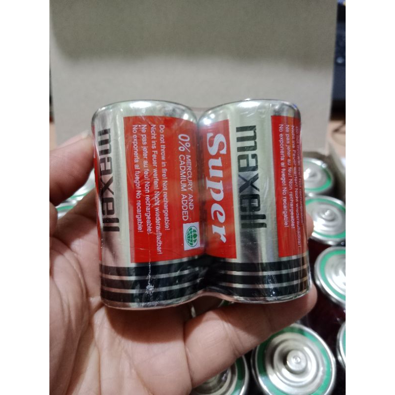 [Lẻ 2 viên]Pin Đại Maxell R20P Đỏ Dung lượng cao Hàng chính hãng ...