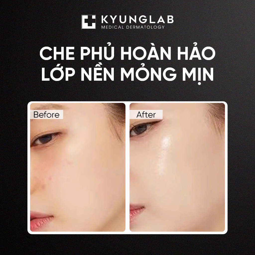 Cushion KyungLab Eternal Fit lớp nền mịn lì mỏng nhẹ, che phủ khuyết điểm hoàn hảo 2024