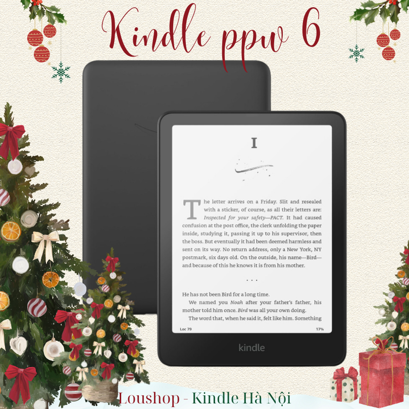 Máy đọc sách Kindle Paperwhite 6 2024 16Gb/32Gb màn hình 7 inch PPW6 ...