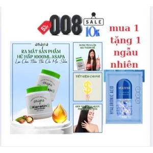 Hấp Ủ Tóc Keratin Asapa | Made in Italy | 1000ml