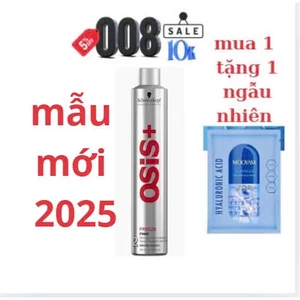 Keo Xịt Bóng Tóc Osis+1, Giữ nếp Osis+ 2, Cứng Tạo Kiểu Osis+ 3 | Made in Germany | 300ml
