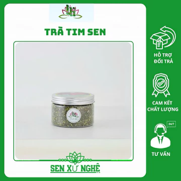 Trà tim sen, trà tâm sen- Đặc sản Quê Bác, giúp dễ ngủ, ngủ ngon sâu giấc, an thần | Sen Xứ Nghệ