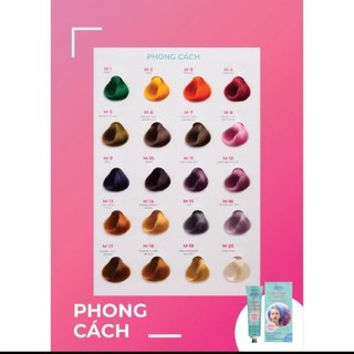 Nhộm Molokai 60ml Phủ Bạc Và Thời Trang có 45 màu cho Khách lựa chọn