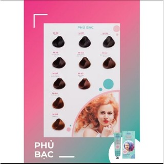 Nhộm Molokai 60ml Phủ Bạc Và Thời Trang có 45 màu cho Khách lựa chọn