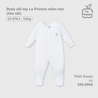 La Pomme tổng hợp body suite liền tất cho bé NB