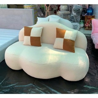 Sofa mây LoaLoaHome đa dạng kích thước chất liệu tặng kèm 2 gối vuông, tiện lợi xinh xắn, thích hợp decor phòng nhỏ