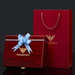 Ví Nam Da Bò Thật 100% Cao Cấp Hàng Hiệu WilliamPOLO, Bóp Nam Cao Cấp có ngăn khoá WV395 Hộp Gỗ Làm Quà Tặng — ảnh 8