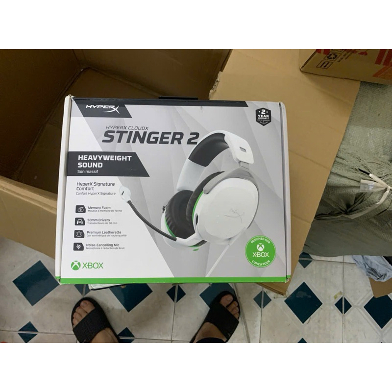 Tai nghe Hyperx Cloud String 2 Core( mở hộp, chỉ tai micro dây chia) | BigBuy360 - bigbuy360.vn