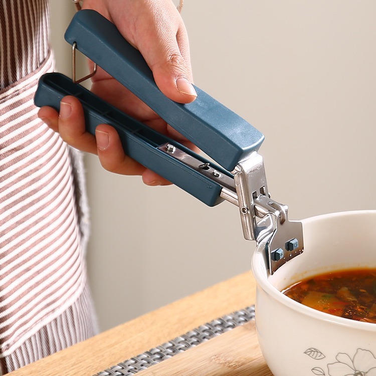 Kìm Gắp Bát Đĩa Nóng KOOBEE – Kẹp Gắp Nồi, Chảo, Đĩa Chống Nóng, Tay Cầm Chống Trượt An Toàn (PKB40)