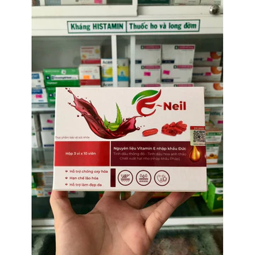 E-NEIL tinh dầu thông đỏ nhập khẩu Đức, bán chạy số 1 nhà thuốc