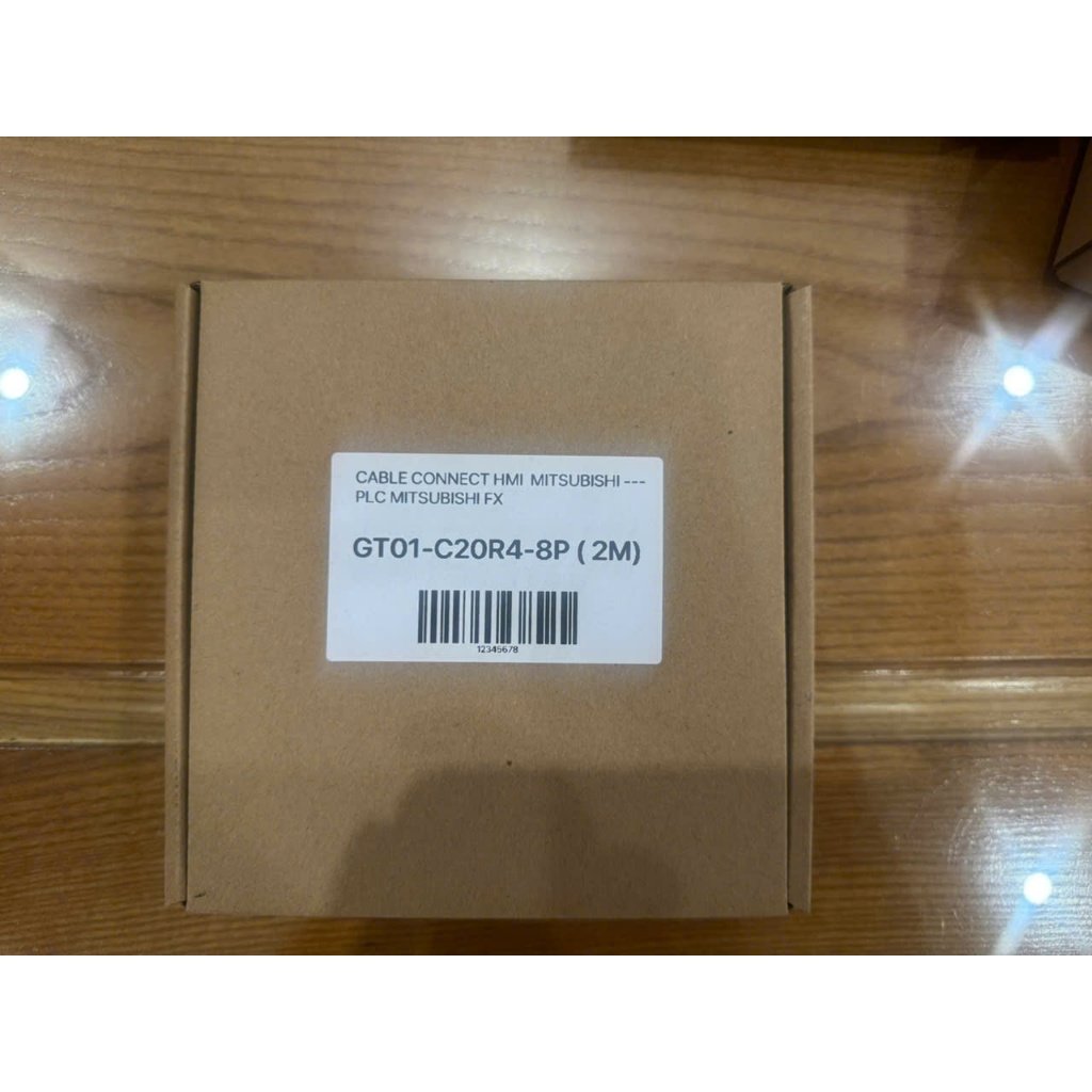 Cáp GT01-C20R4-8P ( CÓ HD VAT ) CÁP KẾT NỐI HMI MITSUBISHI VỚI PLC ...