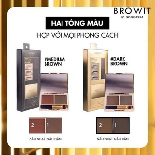 Bột tán mày Browit By Nongchat Easy Drawing Brow Shadow
