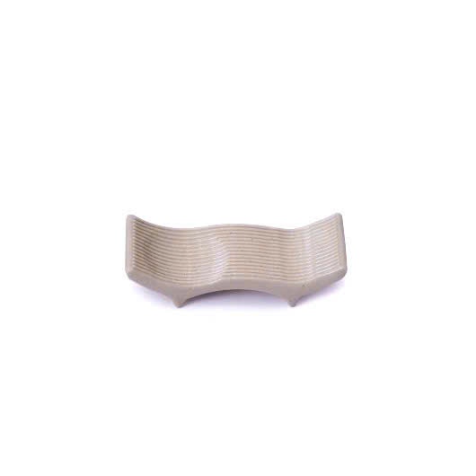 combo 5 Đồ gác đũa muỗng bằng nhựa Melamine có 2 màu (trắng/nâu) - Đồ gác muỗng đũa DG06 Fataco sử dụng cho gia đình
