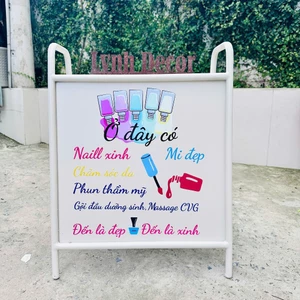 Standee Sắt Kệ Hoa Quảng Cáo Ngoài Trời - LYNHDECOR