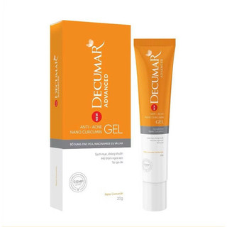 Gel chấm ngừa mụn và thâm Nano Decumar Advanced 20g, thẩm thấu nhanh không kích ứng, hiệu quả tối ưu