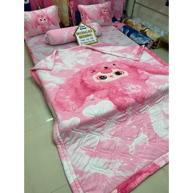 bộ ga thun lạnh BABY THREE (ship hỏa tốc) kèm video thật