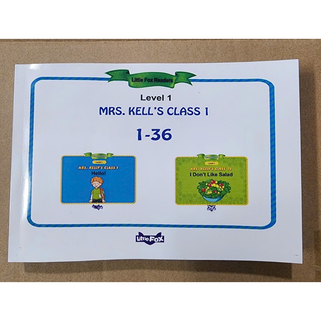 Ảnh Sách - Mrs kell's class 1-36 ( in màu laze giấy thường gộp từ bài 1 - 36 + mp3) 1