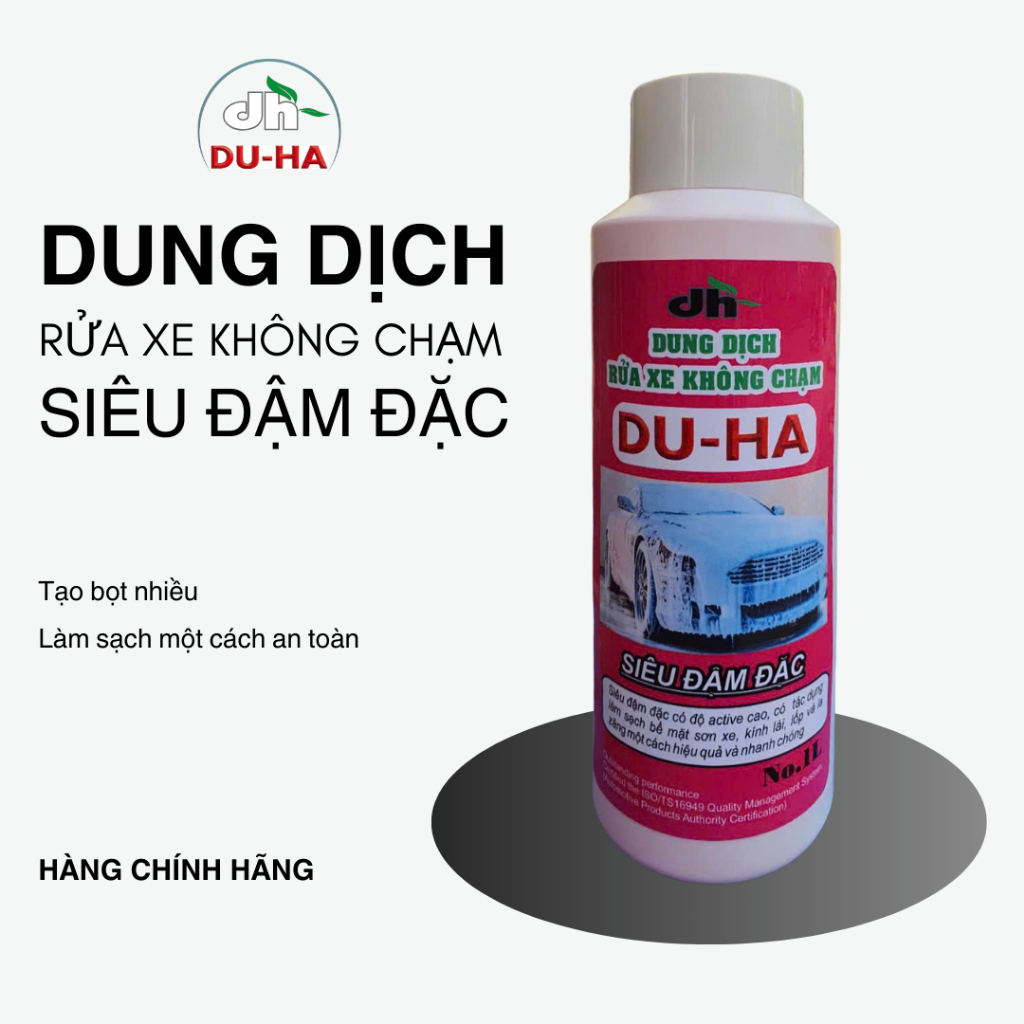 [HÀNG TỐT] Chai Xịt Rửa Xe Bọt Tuyết DUHA Tiện lợi