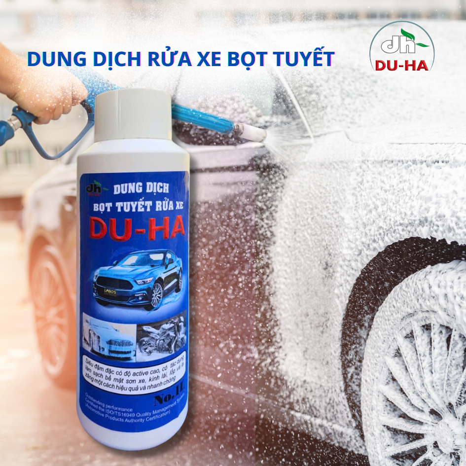 [HÀNG TỐT] Chai Xịt Rửa Xe Bọt Tuyết DUHA Tiện lợi