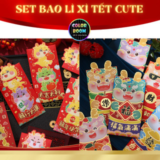 Bao Lì Xì Tết Độc Đáo - Thiết Kế Đẹp, Giá Siêu Ưu Đãi 🎉 | Bao Lì Xì Cao Cấp 2024