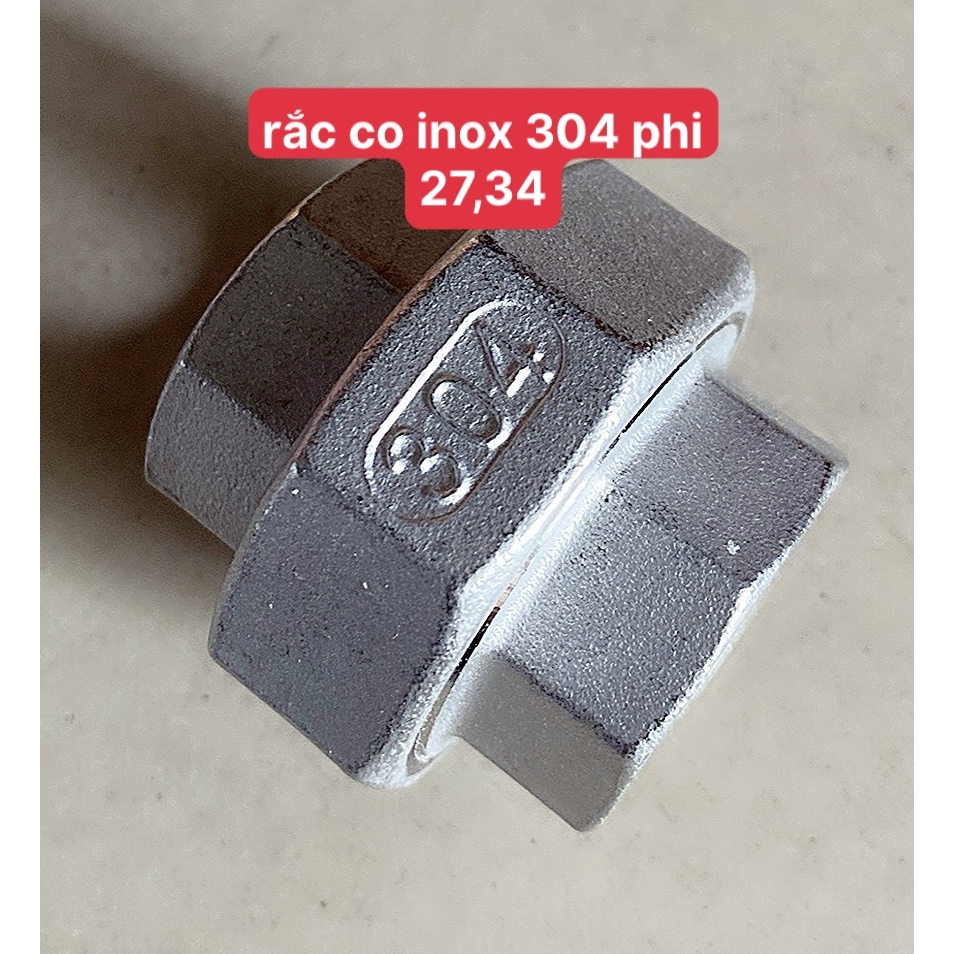 RẮC CO INOX 304 PHI 27 VÀ 34 | Shopee Việt Nam