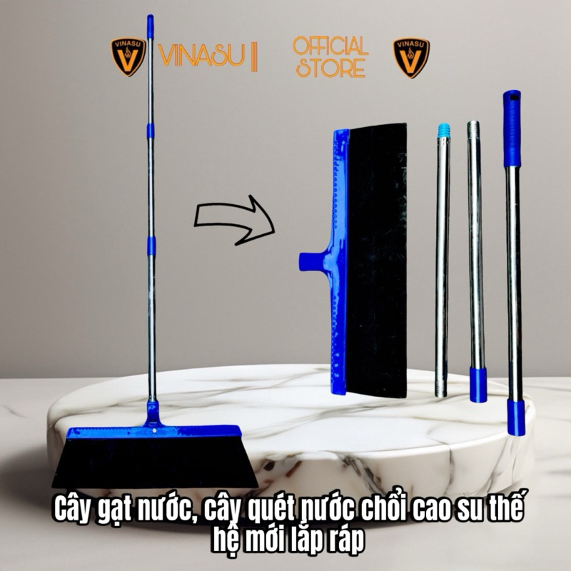 Cây cào nước, cây gạt nước DẠNG NỐI , cây quét nước, vệ sinh nhà tắm tolet quét nước ngoài sân