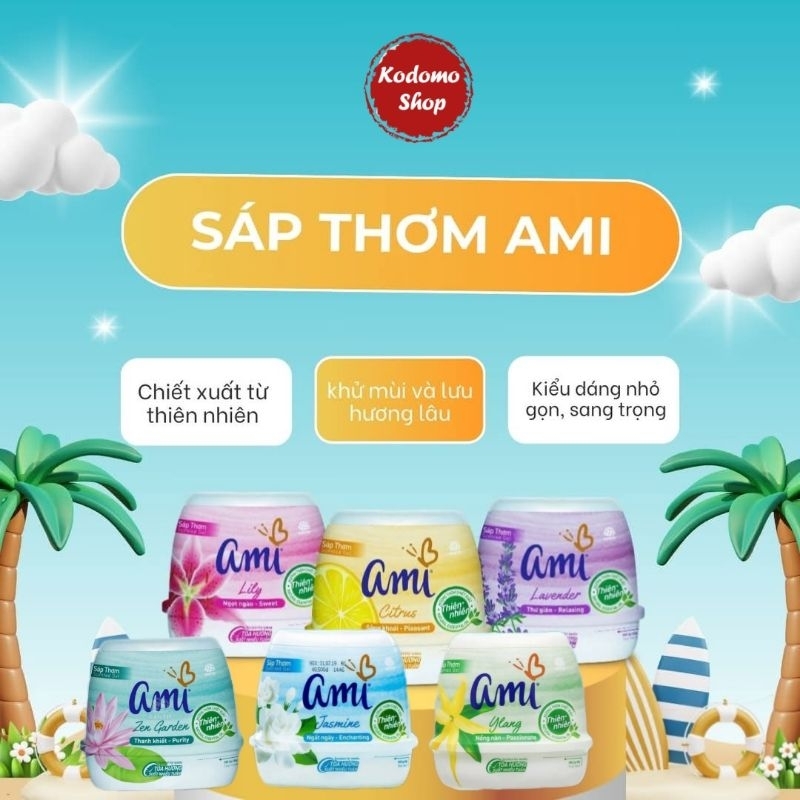 SÁP THƠM AMI 200G ( nhiều lựa chọn) | Shopee Việt Nam