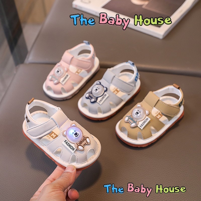 Giày Tập Đi Cho Bé 💛 𝐅𝐑𝐄𝐄𝐒𝐇𝐈𝐏💛 Giày Sandal Tập Đi Chống Trượt Có Kèn Có Đèn Đáng Yêu Cho Bé 0-18 Tháng Tuổi